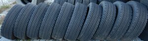 10本価格★パT8260■265/60R22.5 143/140J BRIDGESTONE W970 冬 2021年★条件付送料無料★地山 高床 TB バリ山 大型 スタッドレス