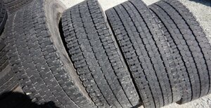 4本価格★パT7288■265/70R19.5 140/138J DUNLOP SP001 スタッドレス 19年★条件付送料無料★地山 低床 TB 大型 トレーラー トラック