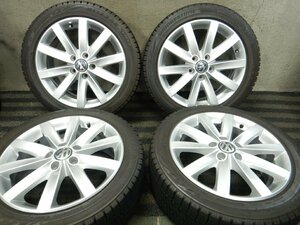 J3T8210■225/45R17 BRIDGESTONE BLIZZAK VRX2 VW 7J 5H PCD112★条件付送料無料★2019年 8～9分山 バリ溝 スタッドレス ワーゲン ゴルフ