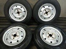 パT5728■165R13 LT 6PR DUNLOP WINTERMAXX SV01 19年 スタッドレス 5J 4H PCD100■条件付送料無料■プロボックス サクシード_画像1