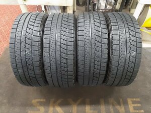 パF4285■205/55RF17 91Q　4本価格　BRIDGESTONE BLIZZAK RFT　送料無料 冬 ’18年 ランフラット BMW2シリーズ ミニクロスオーバー