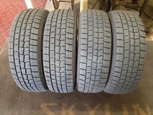 パF4306■175/65R14 82Q　4本価格　DUNLOP WINTER MAXX 01　送料無料 冬 8.5分山 フィット アクア デミオ パッソ ノート ティーダ キューブ