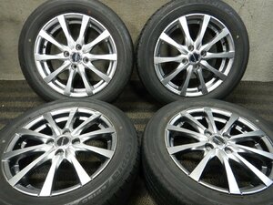 パT7340■185/60R15 BRIDGESTONE ECOPIA EP150 社外 5.5J 4H PCD100★条件付送料無料★夏タイヤ フィット アクア ヴィッツ ヤリス デミオ