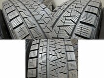 J7T8237■205/60R16 PIRELLI ice ASIMMETRICO Plus 6.5J 5H +38 PCD114.3 2021年★条件付送料無料★超バリ山 プリウスα ノア ステップW_画像10