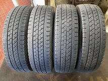 パF4310■195/80R15 107/105L LT　4本価格　BRIDGESTONE BLIZZAK VL1　送料無料 冬 ’18年 ハイエース キャラバン NV350 ボンゴ_画像1