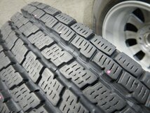 パT8288■165/80R13 90/88N LT YOKOHAMA ICEGUARD IG91 19年 アルミセット 5J 4H PCD100★条件付送料無料★プロボックス サクシード_画像10