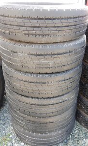 6本価格★パT7284■225/70R16 117/115L LT DUNLOP ENASAVE SPLT50 17年 夏タイヤ★条件付送料無料★地山 トラック