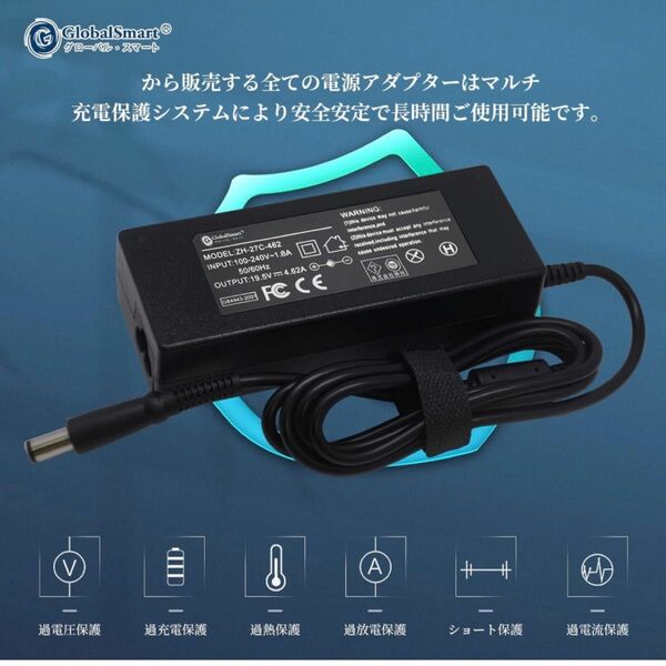 GlobalSmart Dell 5737 電源アダプター 19.5V