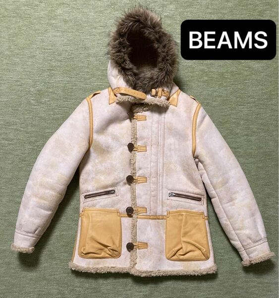 BEAMS ビームス　ムートンコート　Mサイズ