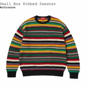 シュプリーム　Small Box Ribbed Sweater　マルチ2XL