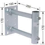 ◆即決 錆びに強い サイドベース(突出金具) 200mm ＤＸアンテナ MW20Z