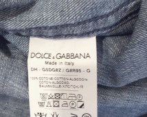 [新品] DOLCE & GABBANA / デニムシャツ 42サイズ_画像5