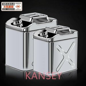  gasoline carrying can safety supplies stainless steel portable can fuel can 10L gasoline tank garage * Zero diesel . kerosene Fire Services Act confirmed goods 