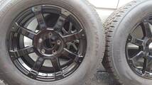 BADX ROCK KELLY バドックス ロックケリー MX-1+GOODYEAR グッドイヤー アイスナビ ICE NAVI SUV 265/60R18 美品 超バリ山四本セット_画像2