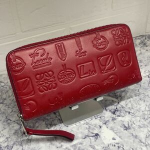 193 極美品　LOEWE ロエベ　170周年　シグネチャー　長財布　アナグラム