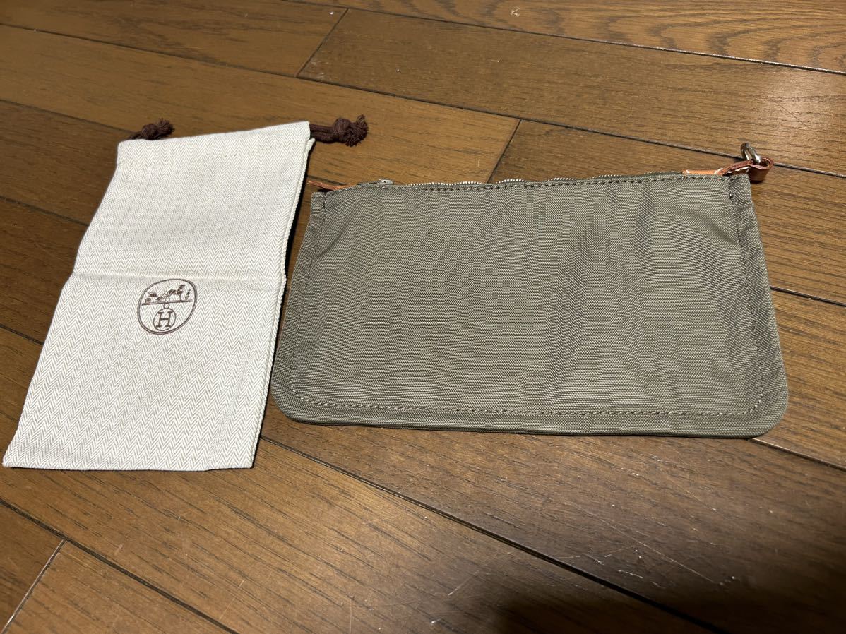 2023年最新】Yahoo!オークション -hermes エルメス フラットポーチの
