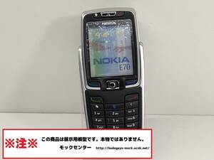 【モック・送料無料】 NOKIA E70 ブラック 2006年製 日本未発売 ○ 平日13時までの入金で当日出荷 ○ 模型 ○ モックセンター