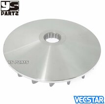 【高品質】ハイスピードプーリーキットVECSTAR125/ヴェクスター125/ベクスター125[CF42A]【プーリー/フェイス外径112mm/斜度14.0度】_画像3