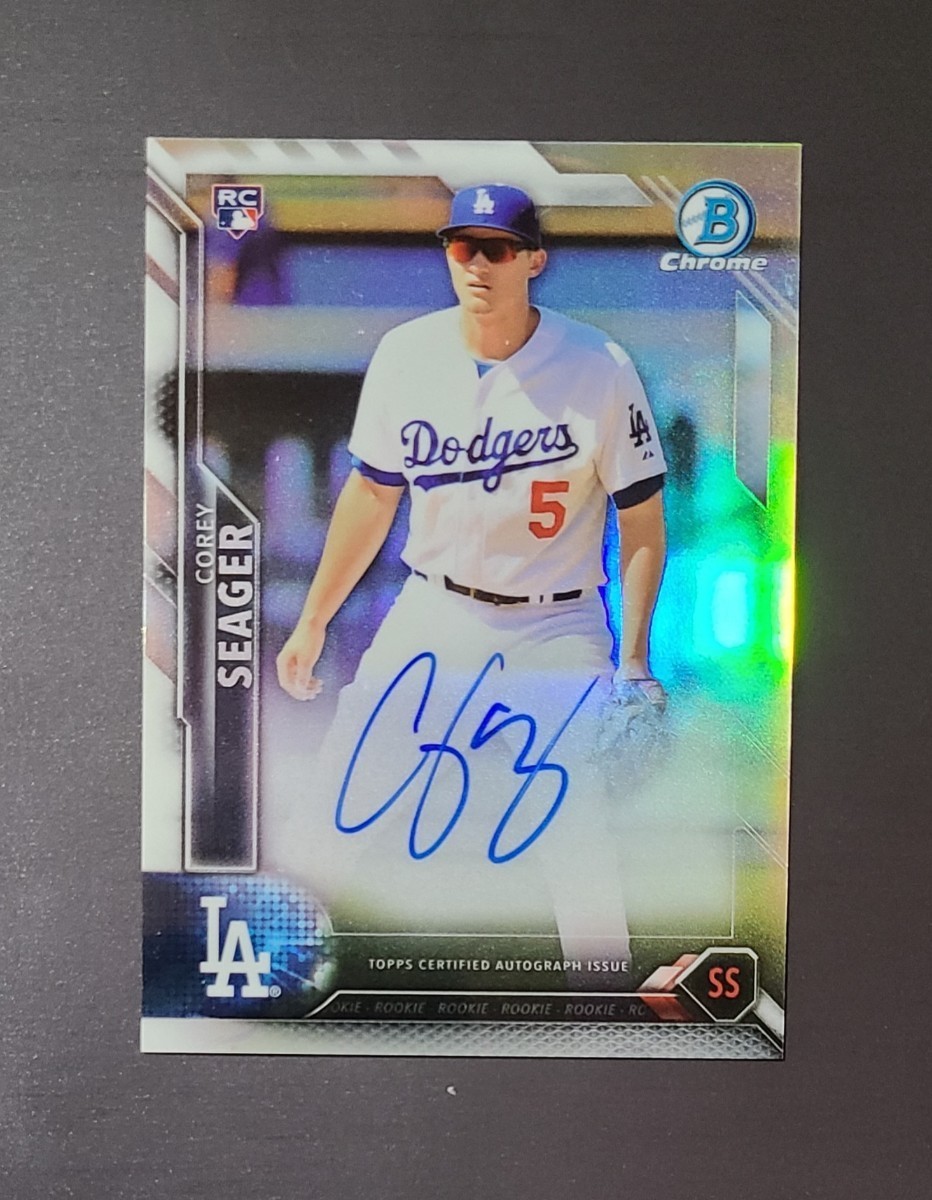 Yahoo!オークション -「corey seager」の落札相場・落札価格