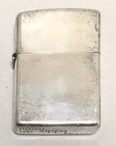 ZIPPO STERLING SILVER 1997年製 箱付 ジッポ― スターリング シルバー 銀 MADE IN U.S.A アメリカ USA製 オイルライター_画像3