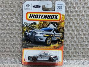 matchbox 70YEARS SPECIAL EDITION-FORD POLICE INTERCEPTOR /70周年スペシャル エディション/フォード ポリス インターセプター/パトカー