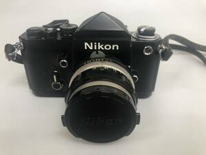 IY0104 動作未確認 ジャンク nikon F2 アイレベル?　ブラック　レンズ　NIKKOR-H Auto 1:2 f=50mm