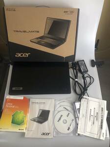 IU1311　BIOS確認　ACER TravelMate TMP453M-A54D Core i5-3210M 2.5GHz 4GB DVDスーパーマルチ ノート HDDなし ジャンク