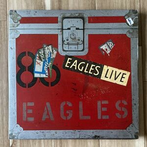 【US盤/2LP/ポスター】Eagles イーグルス / Eagles Live ■ Asylum Records / BB-705 / Hotel California / ロック / ライブ盤