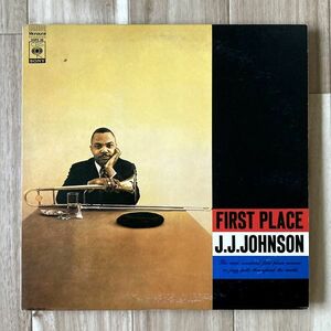 【JPN盤/LP/プロモ】J.J. Johnson / First Place ■ CBS/Sony / SOPZ 26 / Max Roach / Tommy Flanagan / ジャズ