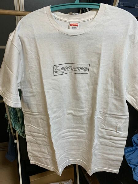 Supreme KAWS Chalk Logo Tee "White"シュプリーム カウズチョークロゴ Tシャツホワイト"Ｌサイズ