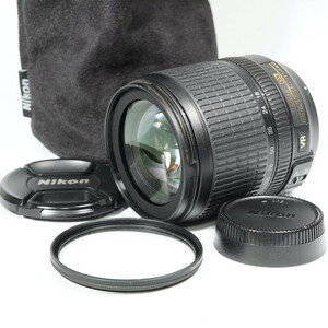 Nikon ニコン AF-S 18-105mm F3.5-5.6 G VR /9493 MARUMI DHG Star Cross 67mm ポーチ付き 動作OK 1週間保証