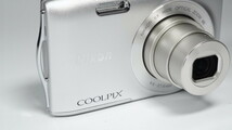 Nikon ニコン COOLPIX S3300 シルバー 動作OK 1週間保証 /9436_画像3