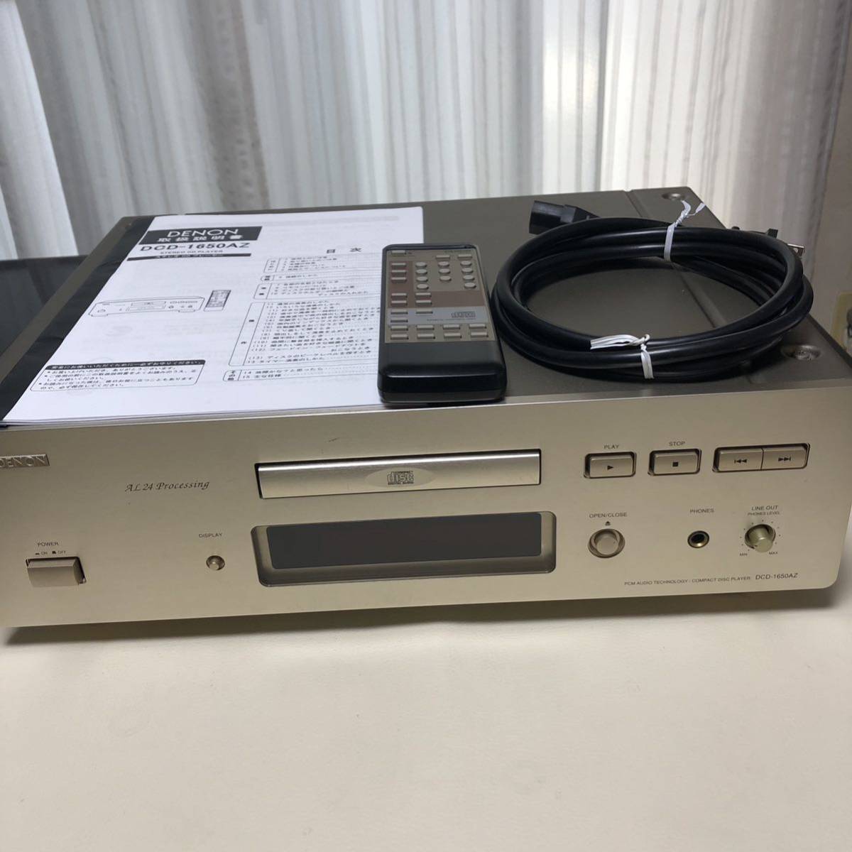 2023年最新】ヤフオク! -denon dcd 1650 azの中古品・新品・未使用品一覧