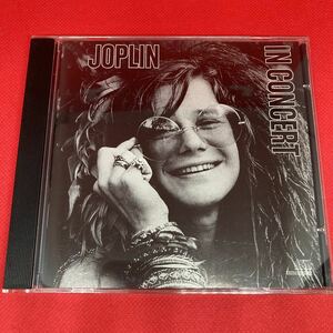 ジャニス・ジョプリン JANIS JOPLIN /IN CONCERT / CD