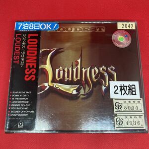 2CD LOUDNESS ラウドネス / LOUDEST ラウデスト