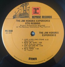Otis Redding / The Jimi Hendrix Experience Historic Performances Recorded At The Monterey International Pop Festival/1970年_画像3