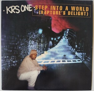 KRS ONE Step Into A World (Rapture's Delight）/1997年米国盤Jive 01241-42442-1