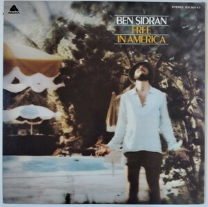 Ben Sidran Free In America/1976年国内見本盤Arista IES-80747