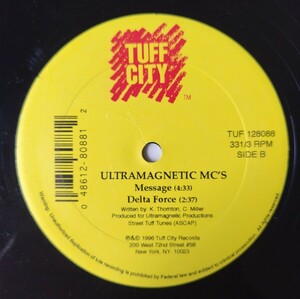 Ultramagnetic MC's Watch Your Back/1996年米国盤Tuff City TUF 128088
