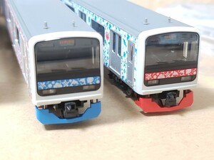 TOMIX アロハ電車 伊豆急3000系 Y2編成スカート加工 行先貼り付け おまけ1両つき