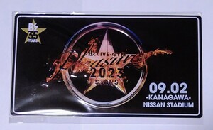 B'z 会場限定 メモリアルプレート 9/2 横浜 日産スタジアム 神奈川 9.2 B'z LIVE-GYM Pleasure 2023 STARS ビーズ