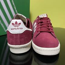 26.5cm ★ Sporty & Rich × adidas Campus 80S アディダス オリジナルス キャンパス 80S スポーティー アンド リッチ スニーカー HQ6074_画像4