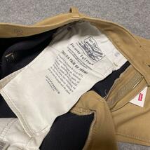 W33 ★ 暖パン 新品 リーバイス 502 ウォーム レギュラーテーパード ストレッチ パンツ LEVI'S 暖パンWARM 保温 裏起毛 29507-1004_画像6