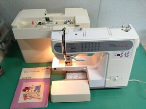 ● JUKI The Misin HZL-7600 ジューキ ミシン 電動ミシン コンピューター ミシン 縫いテスト済 動作 スムーズ 確認済 ③