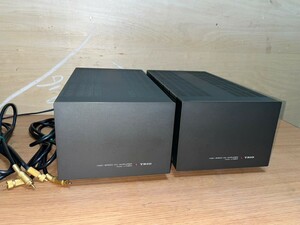  ○ TRIO トリオ HIGH SPEED POWER DC AMPLIFIER ペア model: L-05M 2台セット 音出し動作確認済 パワーアンプ 中古美品 ③