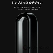 人気推薦★扇風機 羽なし 42インチ 8段階風量調節 電扇風機 空気浄化 首振り スタンド式 省エネ 無羽根 扇風機 浄化 リビング扇風機_画像3