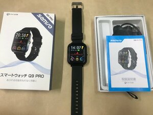 ●中古● SEMIRO スマートウォッチ プロシリーズ Q9pro ブラック