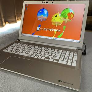 東芝 dynabook T75/GG Core i7 8550U メモリ 16GB SSD 2TB Windows 11