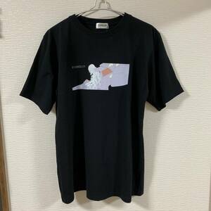 EVANGELION (エヴァンゲリオン) - 半袖Tシャツ 綾波レイ サイズはM~L エヴァンゲリオン零号機 Ayanami Rei 黒色 (タグ付き新品未着用品)