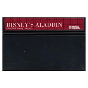 [PAL版SMS]Disney's Aladdin[ROMのみ](中古)　ディズニー　アラジン